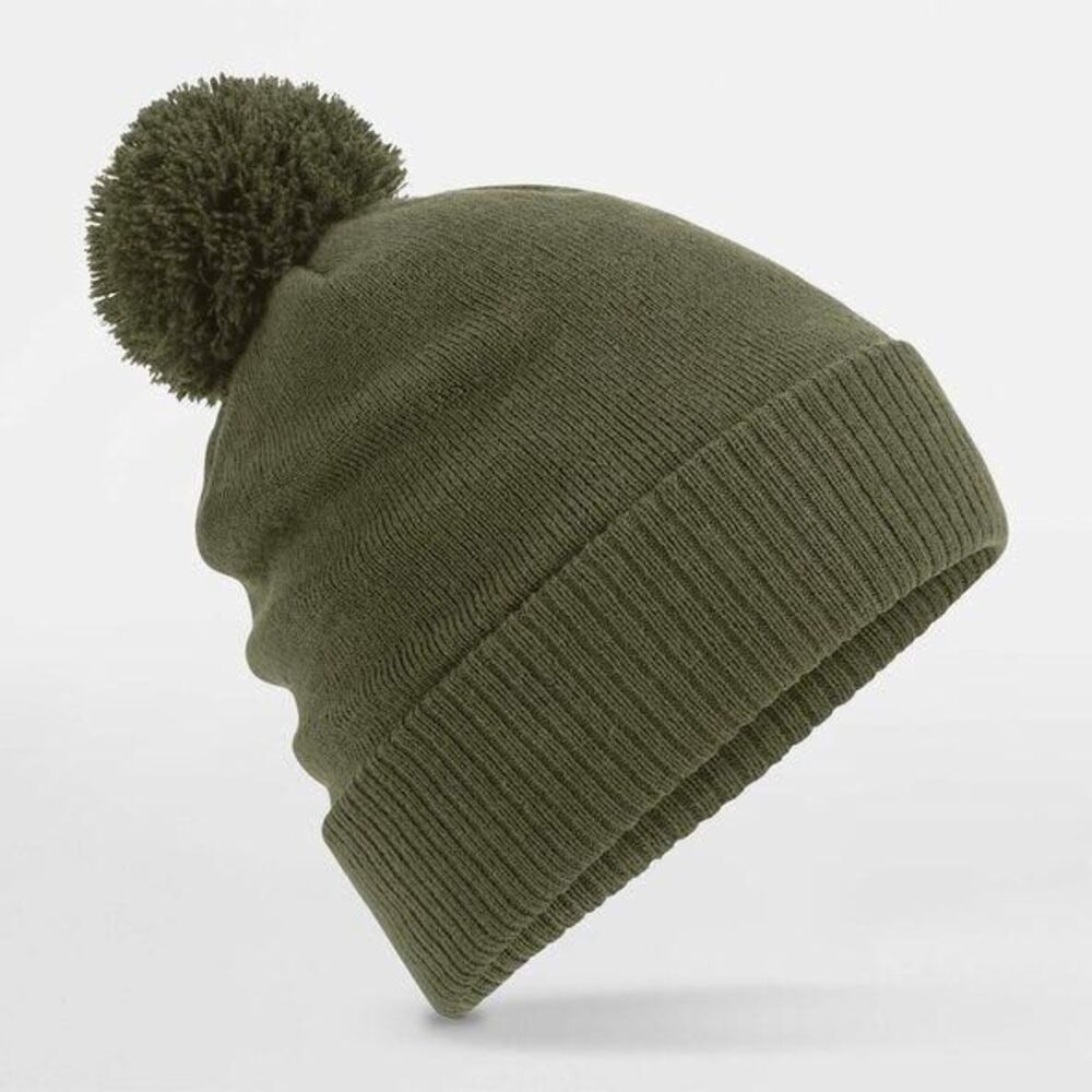 Beechfield Snowstar Thermal Water Repellent Beanie / Olive Green